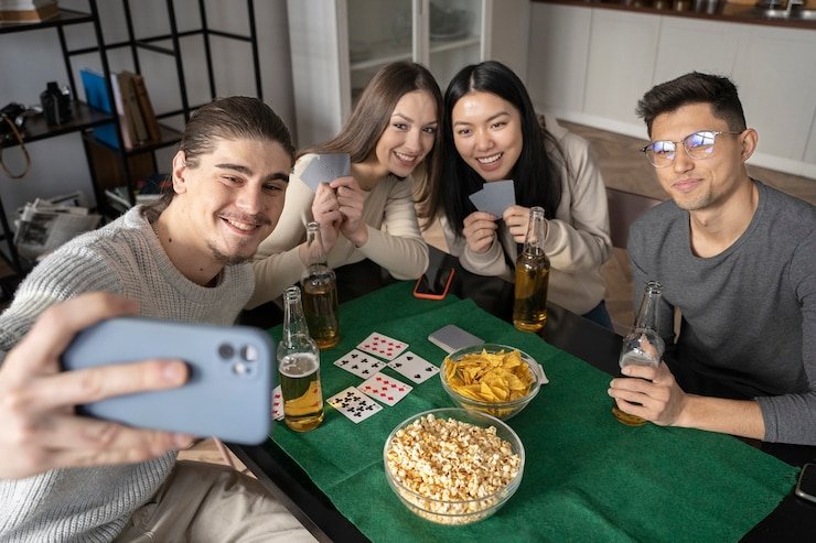 Filipino player browsing upcoming sports event schedules on a smartphone